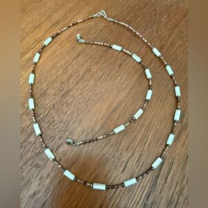 Native American Heishi Necklace and Bracelet